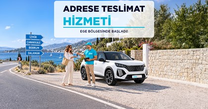Adrese Teslim Araç Kiralama Ege Bölgesinde Başladı!